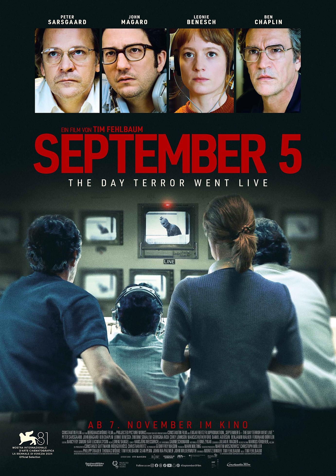 Hauptfoto September 5 - The Day Terror Went Live